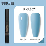 Esmalte de Uñas en Gel UV Semipermanente — 68 Colores, Base y Top Coat GooseBay